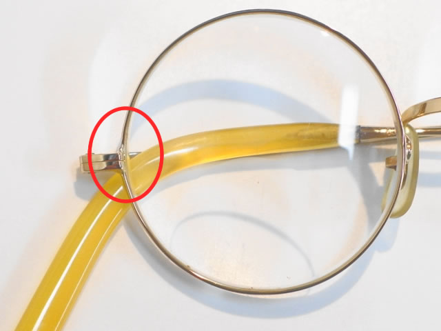 K18金無垢リム切れ修正後